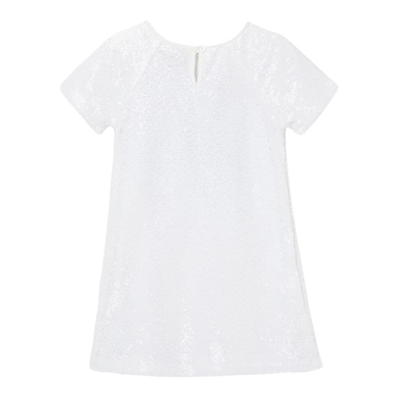 Peek Allover Sequins Save The Arctic Dress Kids Girls Casual School NWOT - Picture 7 of 7